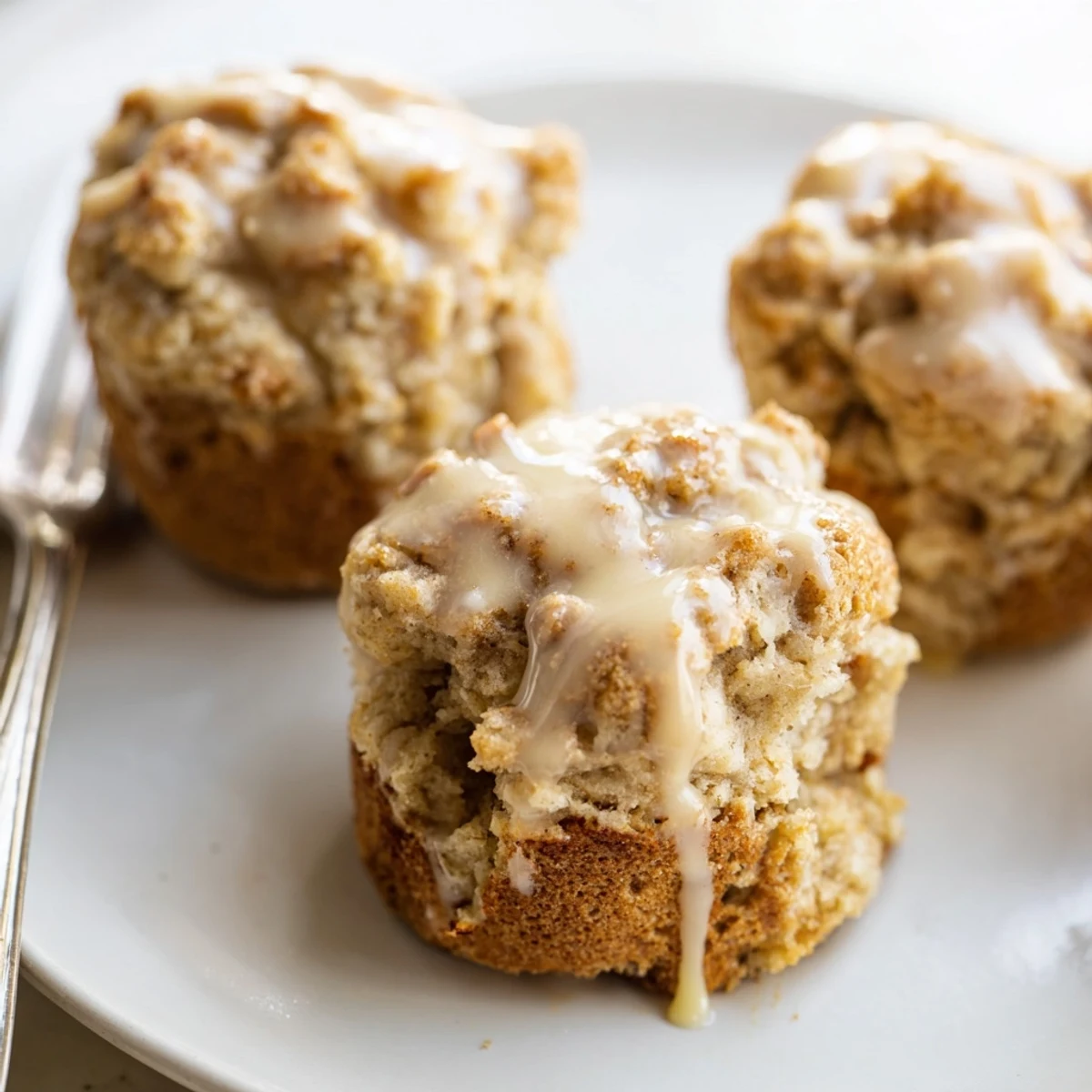 Tender muffin bites packed with coffee flavor and crunchy biscuit pieces, ideal for brunch.