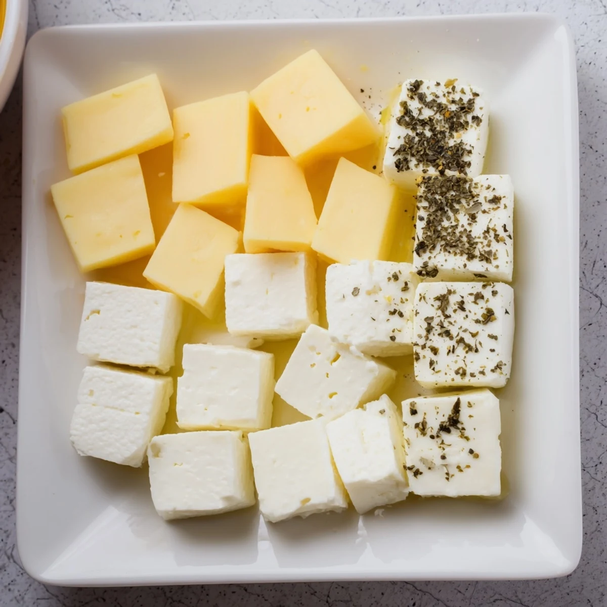 Homemade Checkerboard Garden appetizer, a visually appealing vegetarian dish, perfect for sharing and flavorful bites.