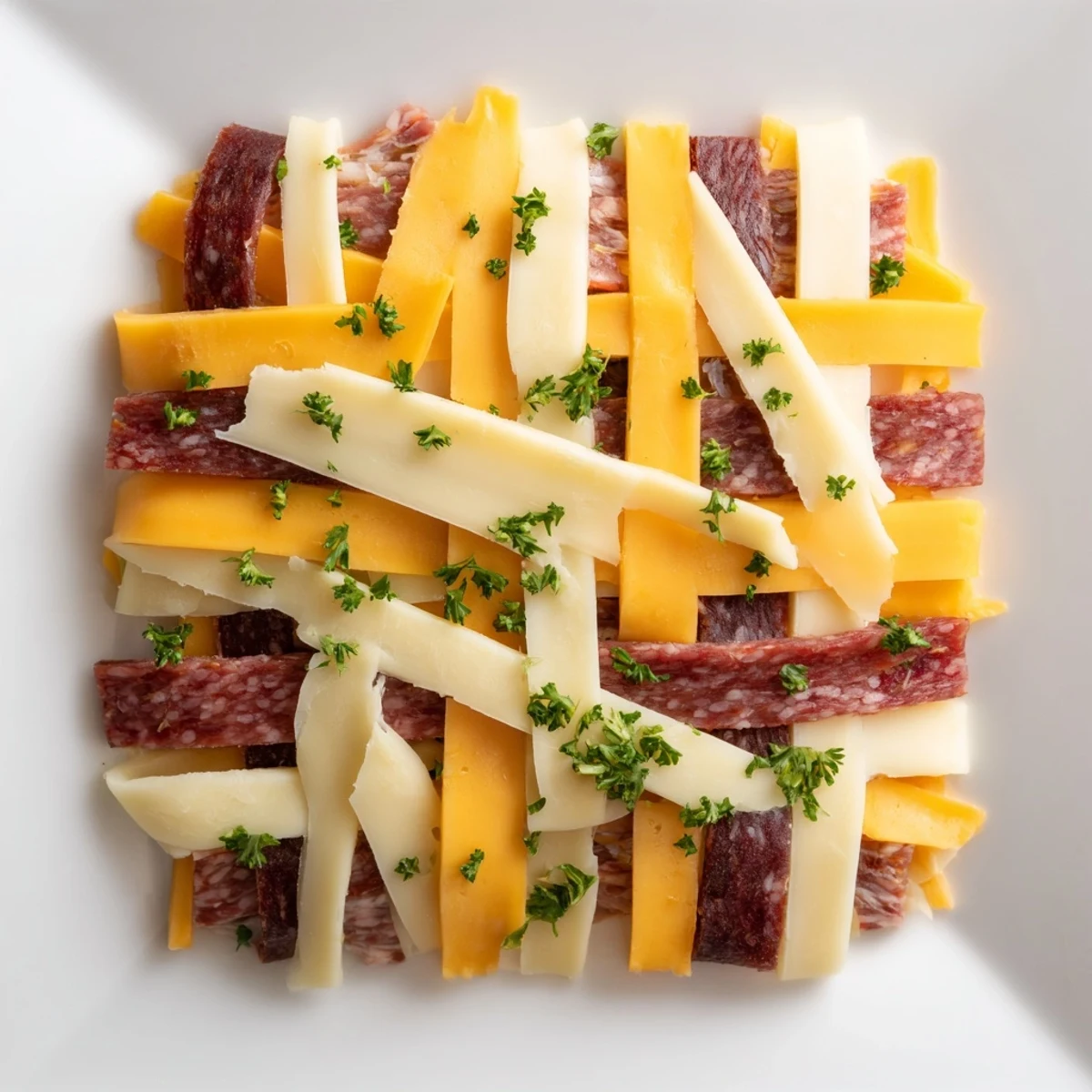 Tartan Plaid with Jerky Cheese