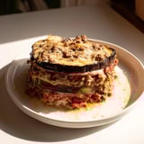 Moussaka Beef Eggplant Layers