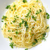Lemon Butter Capellini Pasta