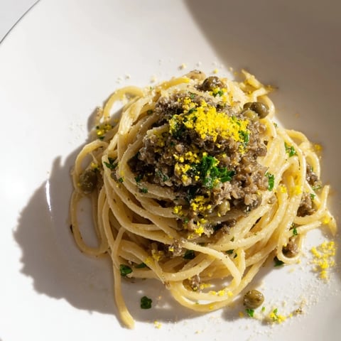 Vibrant olive tapenade pasta, a delicious Mediterranean main dish ready in under 30 minutes.