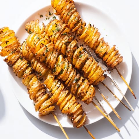 Air-Fryer Tornado Potatoes