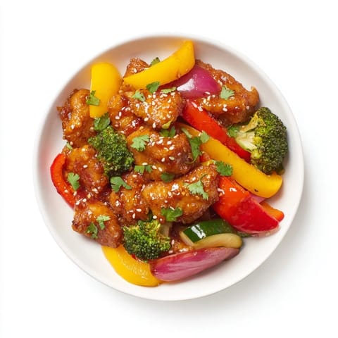 Spicy Honey-Garlic Chicken