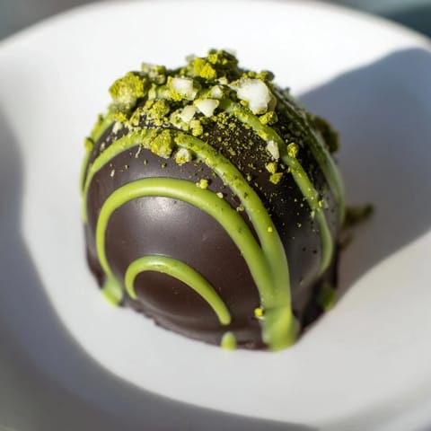 Matcha Dark Chocolate Peppermint