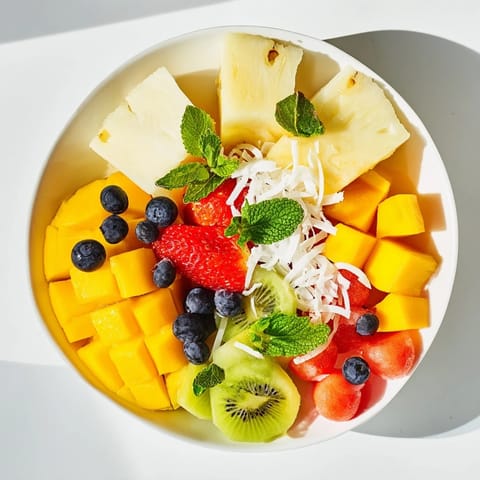 Tropical Pineapple Fruit Platter