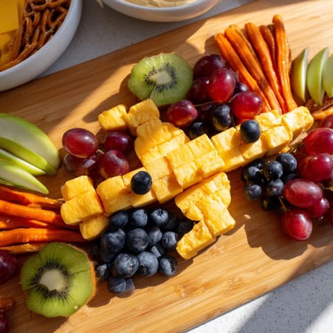 Spaceship Launch Snack Board