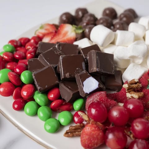 Cozy Mitten Dessert Board