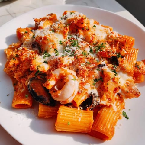 Seafood Pasta Bake