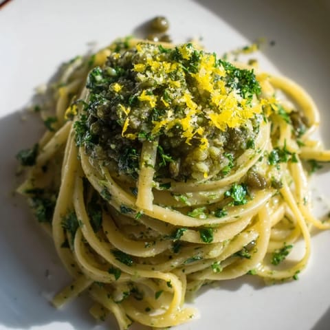 Olive Tapenade Pasta Delight