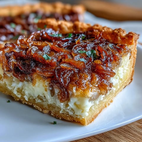 Caramelized Onion Gruyere Tart