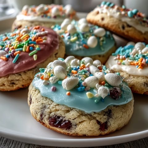 Beautiful Easter sugar cookies decorated with pastel royal icing, featuring bunny and egg shapes for a festive spring dessert.