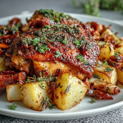 Easy Sheet Pan Chicken Veggies