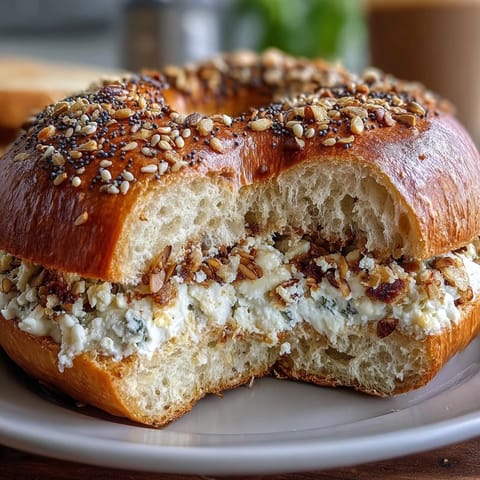 Fresh, protein-packed cottage cheese bagels baked until golden and chewy, perfect for a quick breakfast or snack.