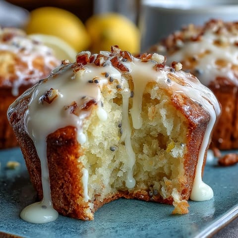 Spring Brunch Lemon Poppy Muffins