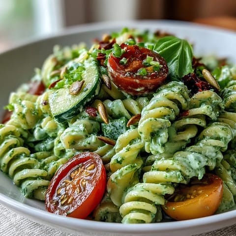 Green Goddess Pasta Salad