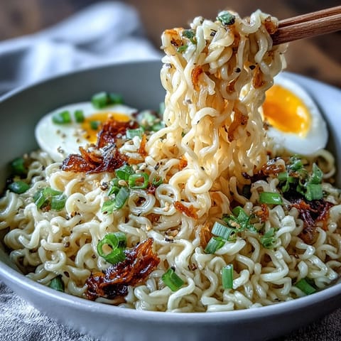 Viral Garlic Butter Ramen