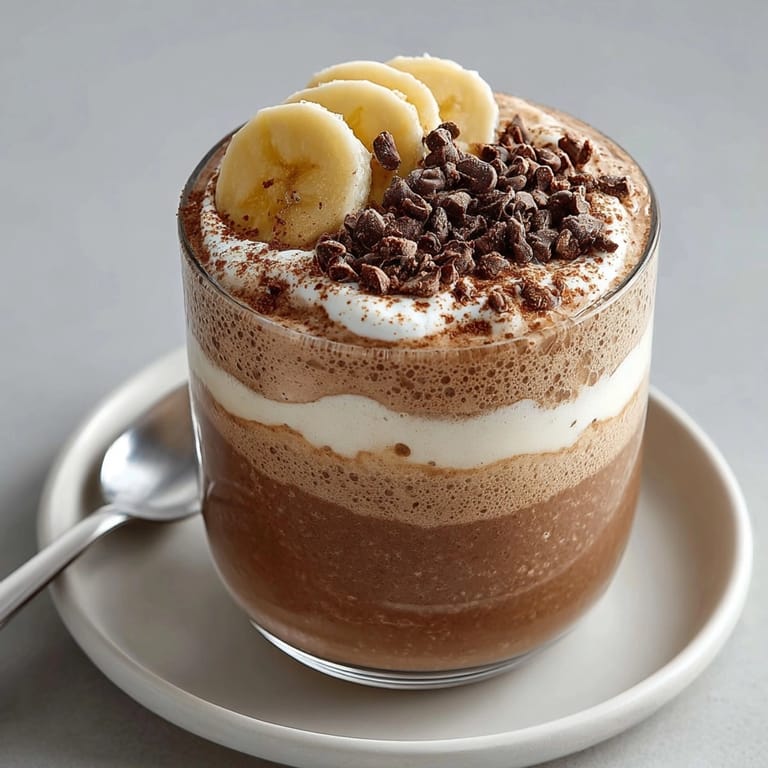 Refreshing Peanut Butter Chocolate Smoothie blended with creamy peanut butter and cocoa, served chilled.