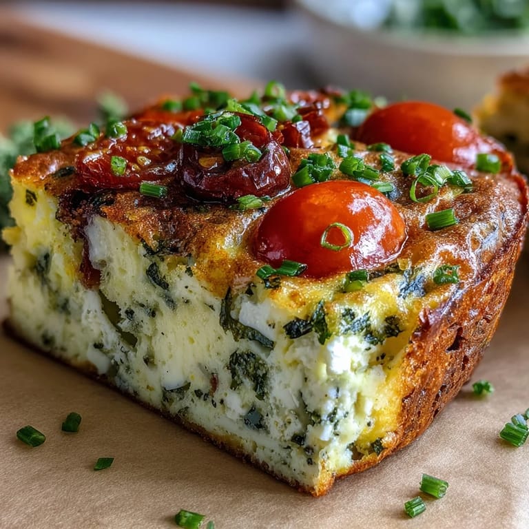 Savory sheet pan frittata bursting with colorful veggies and herbs, ideal for a festive and crowd-pleasing Easter breakfast.