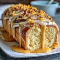 Fluffy soft orange rolls topped with a creamy orange cream cheese frosting, perfect for a bright citrusy breakfast or brunch treat.