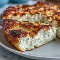 Soft and golden viral cottage cheese flatbread, high-protein and gluten-free, perfect for wraps or sandwiches.
